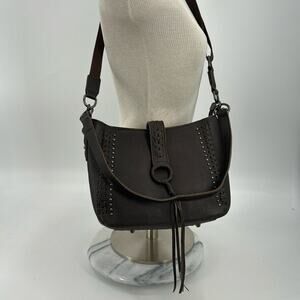 NWOT Montana West Genuine Leather Collection Hobo/Crossbody